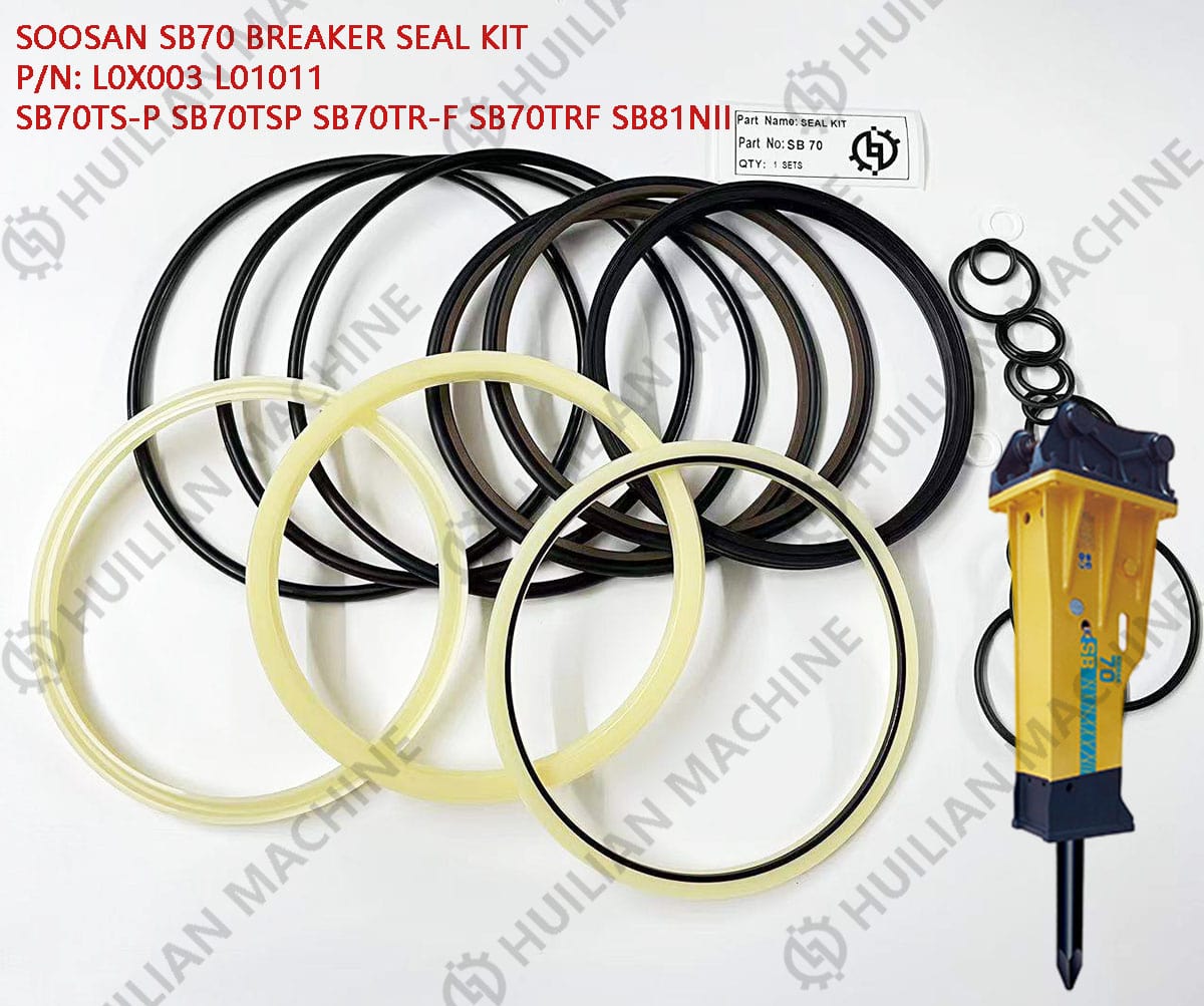 SB70 excavator hydraulic hammer oil seal kit