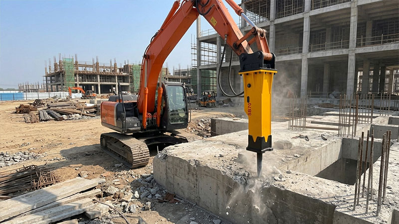 SB70 hydraulic breaker and OEM SB70 hydraulic breaker spare parts