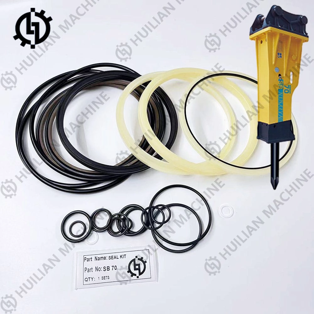 SB70 excavator attachment breaker nok oil seal kit