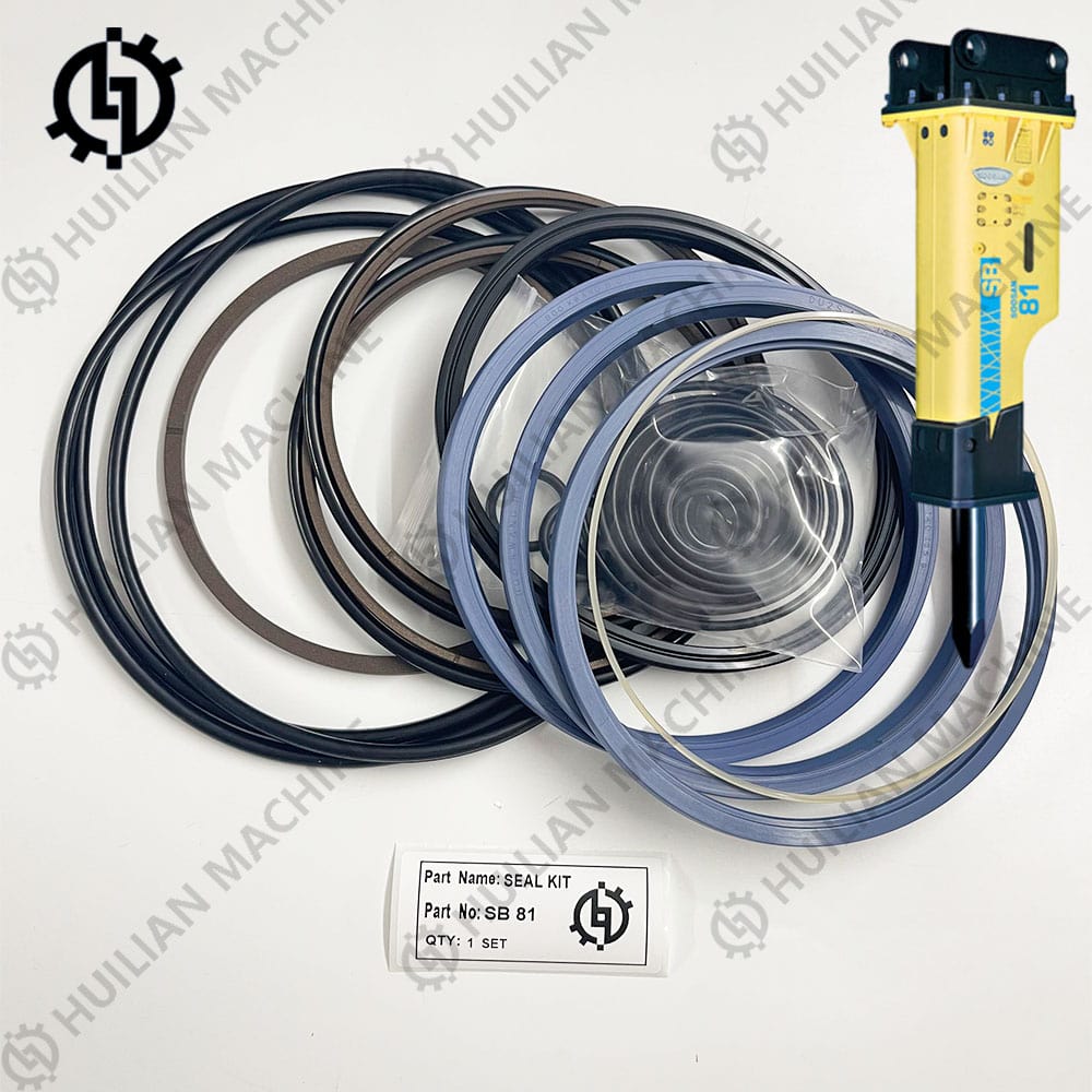 SB81 excavator attachment hydraulic breaker bks oil seal kit
