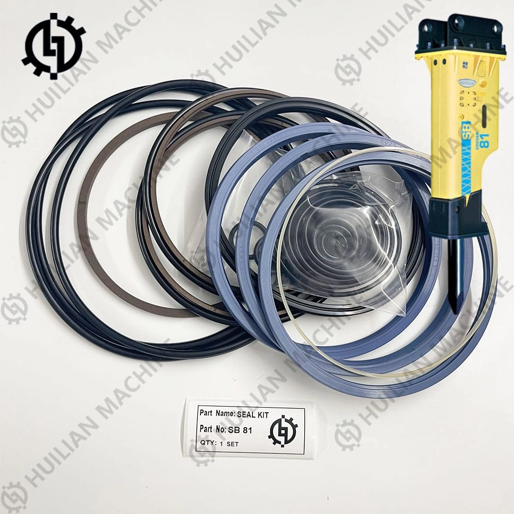 SB81 excavator attachment hydraulic breaker bks oil seal kit