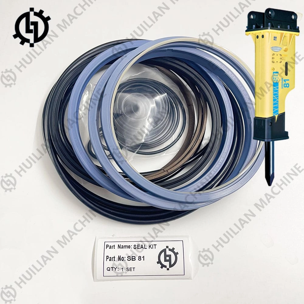 SB81 excavator rock breaker bks oil seal kit