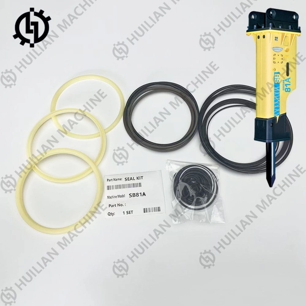 SB81A excavator hydraulic breaker nok oil seal kit