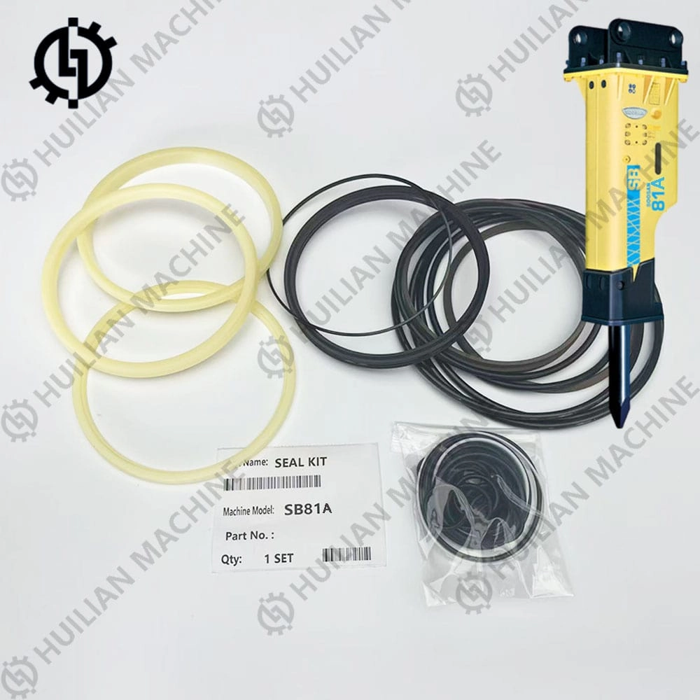 SB81A excavator hydraulic hammer nok seal kit