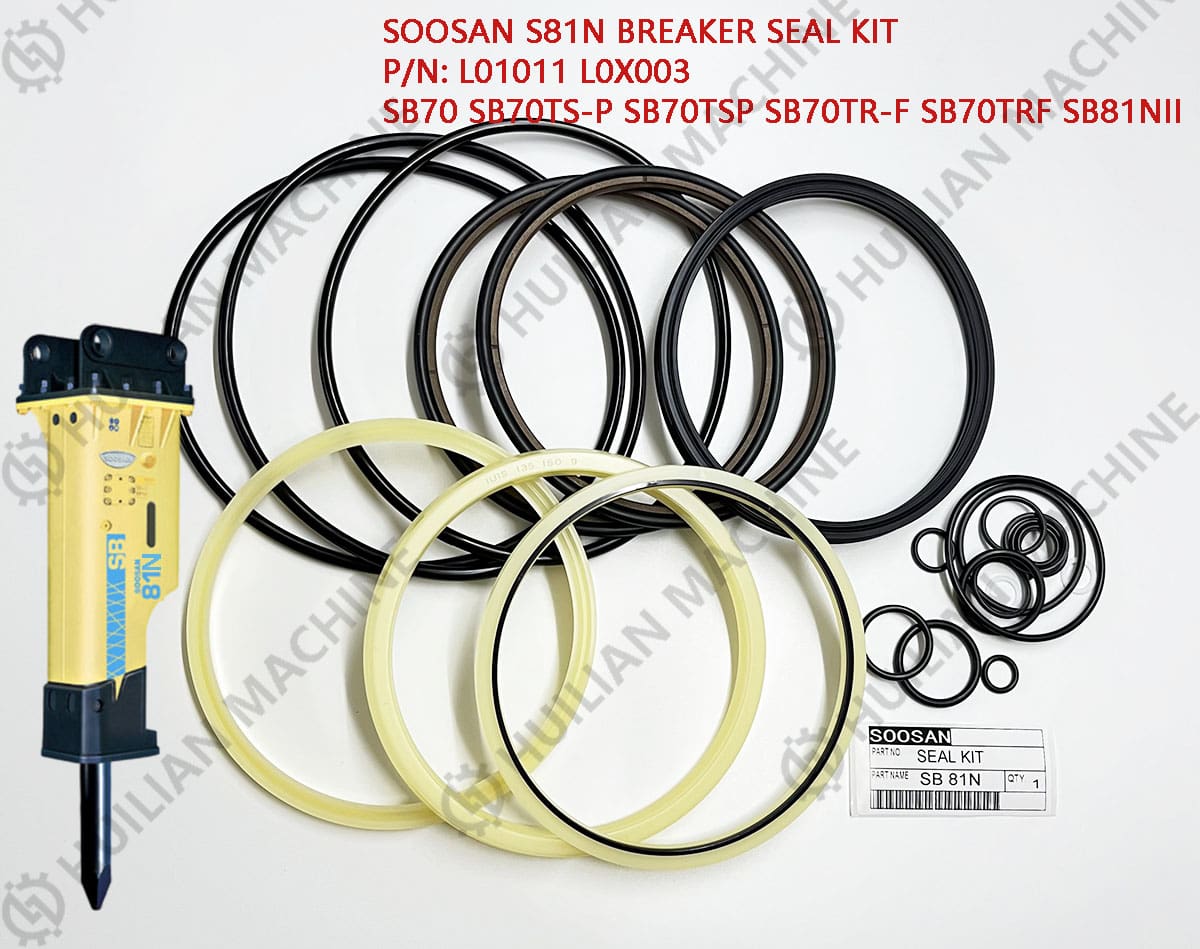 SB81N excavator rock hammer breaker nok seal kit