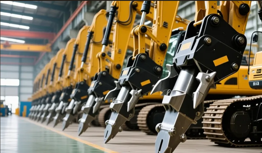 Selection of Excavator Breakers Selection of Excavator Breakers