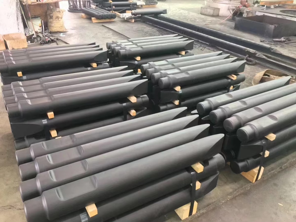 excavator parts soosan breaker chisel
