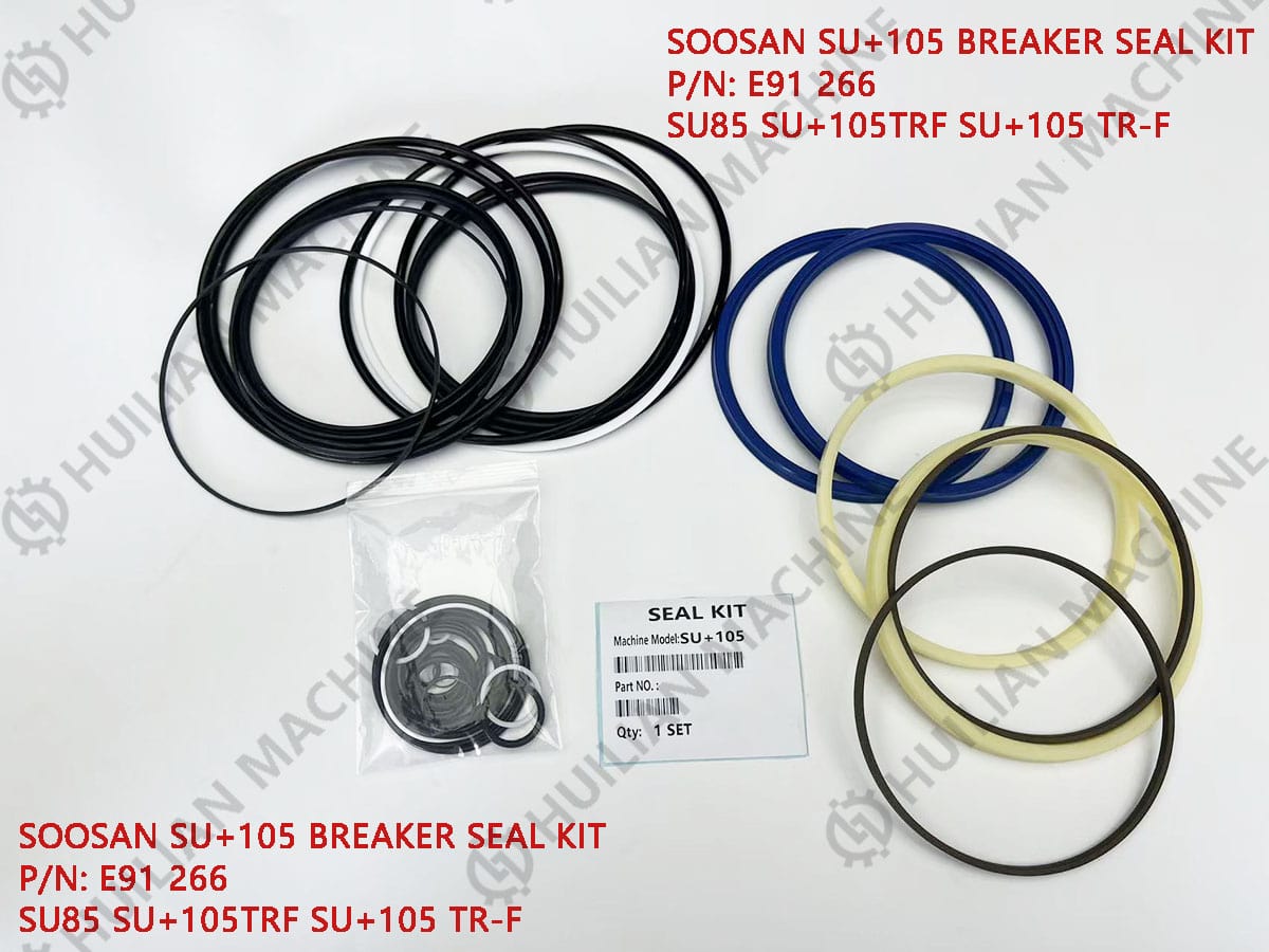 SU+105 excavator attachment hydraulic rock breaker nok oil seal kit