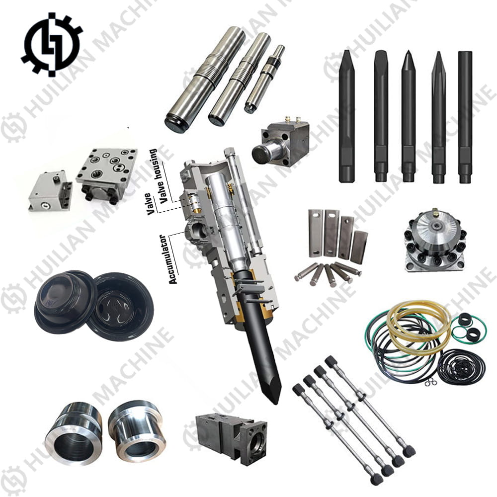 SU+145 hydraulic breaker parts