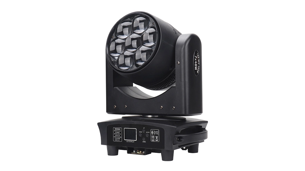 7x40w wash moving head