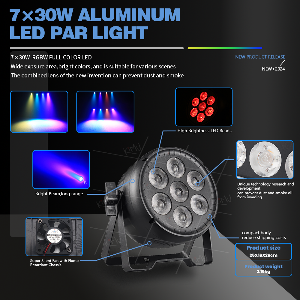 7X30W PAR LIGHT