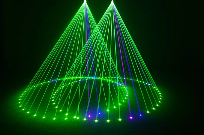 5W laser moving head light lighting effect7