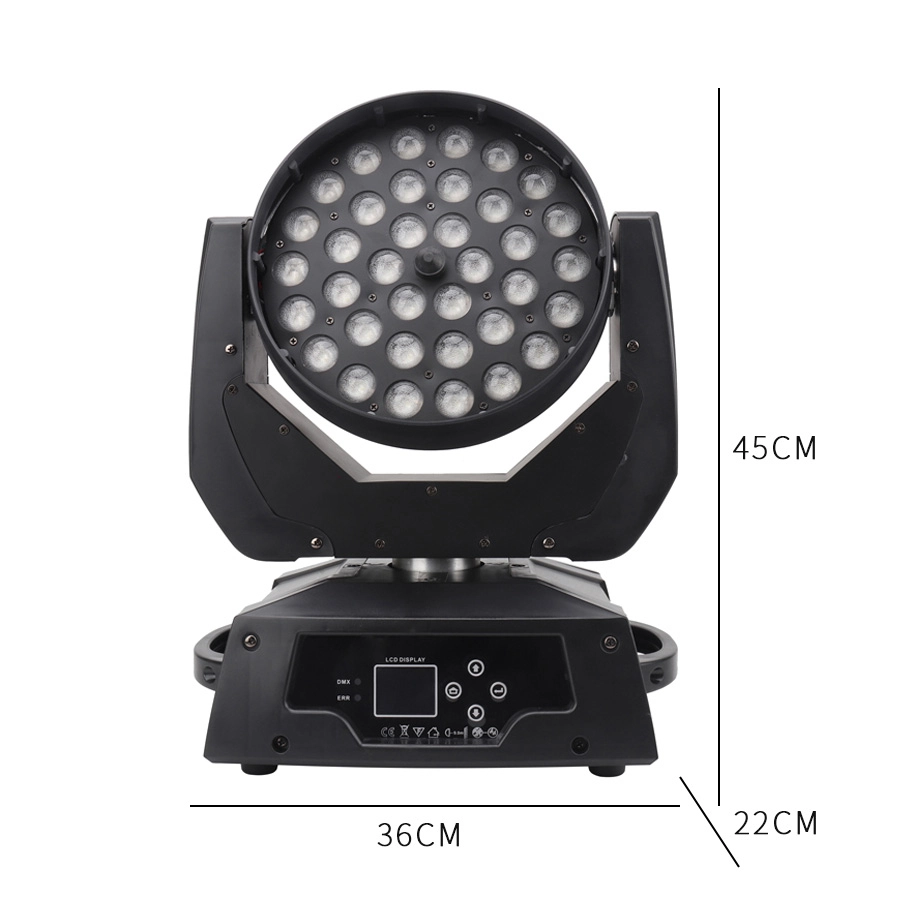 36pcs Zoom Moving Head Stage Light1