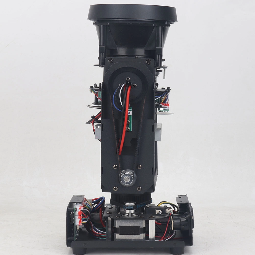 Internal structure of LED moving head light