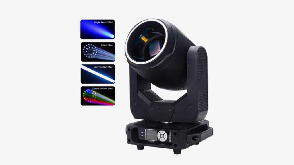 KIMU's-200W-LED-Beam-Moving-Head-Light KIMU's 200W LED Beam Moving Head Light