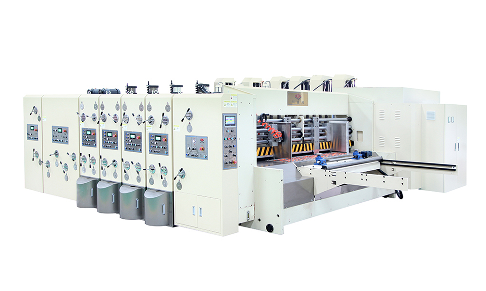 Computerzied Semi Auto Flexo Printing Slotting Die-Cutting Machine