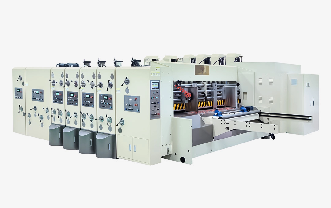 Computerzied Semi Auto Flexo Printing Slotting Die-Cutting Machine