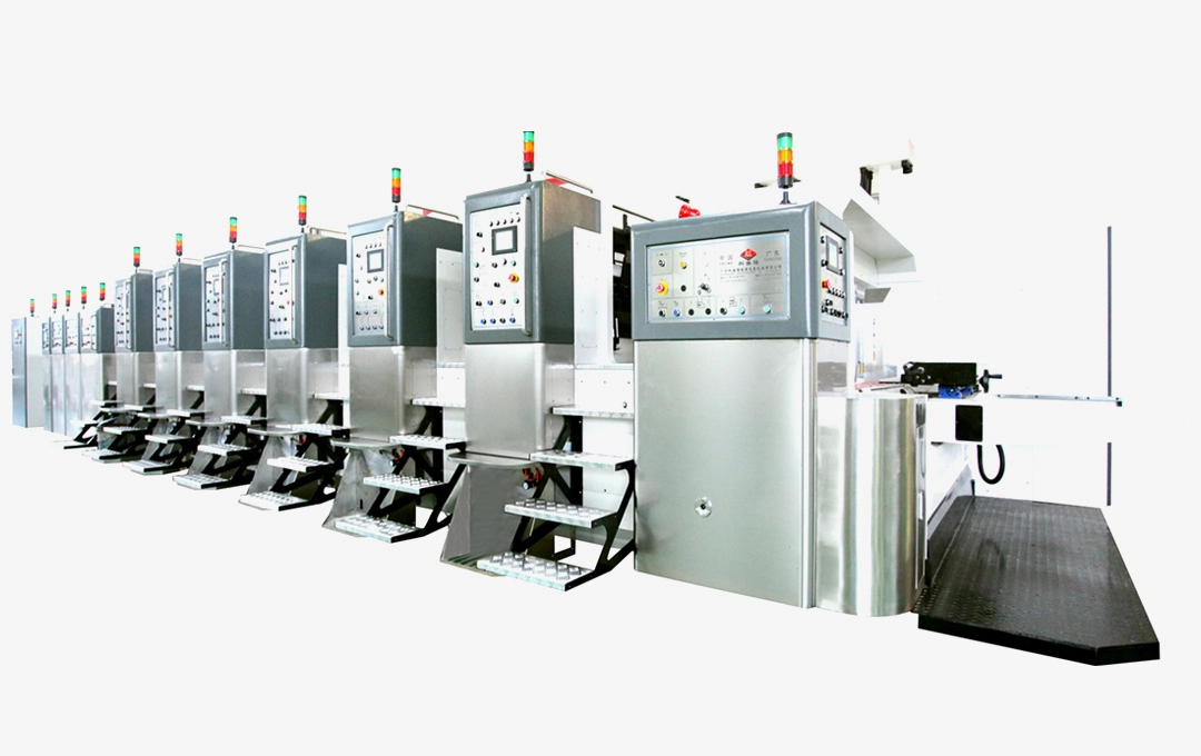 Computerized-Fixed-Structure-Flexo-Printing-Slotting-Die-Cutting-Machine Computerized Fixed Structure Flexo Printing Slotting Die-Cutting Machine