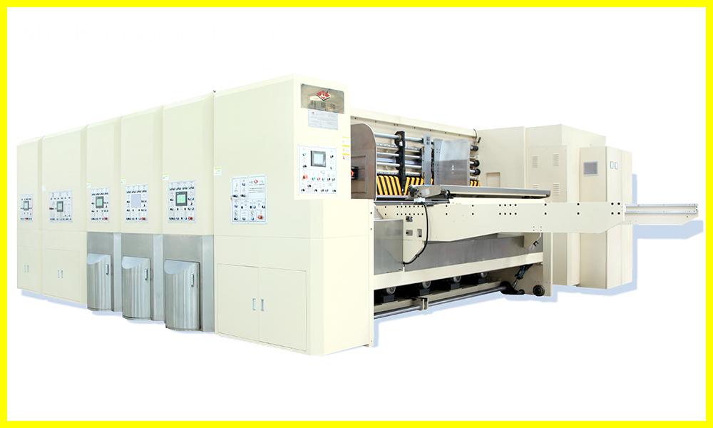 Computerized Jumbo Corrugated Carton Box Flexo Printing Slotting Die-Cutting Machine