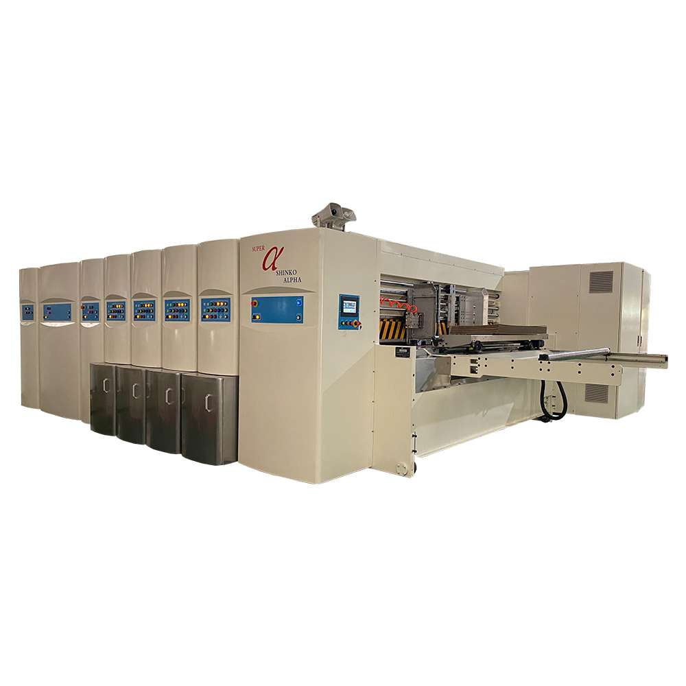 Sa Movable Type Full Servo Drive Flexo Printing Slotting Die Cutting Machine