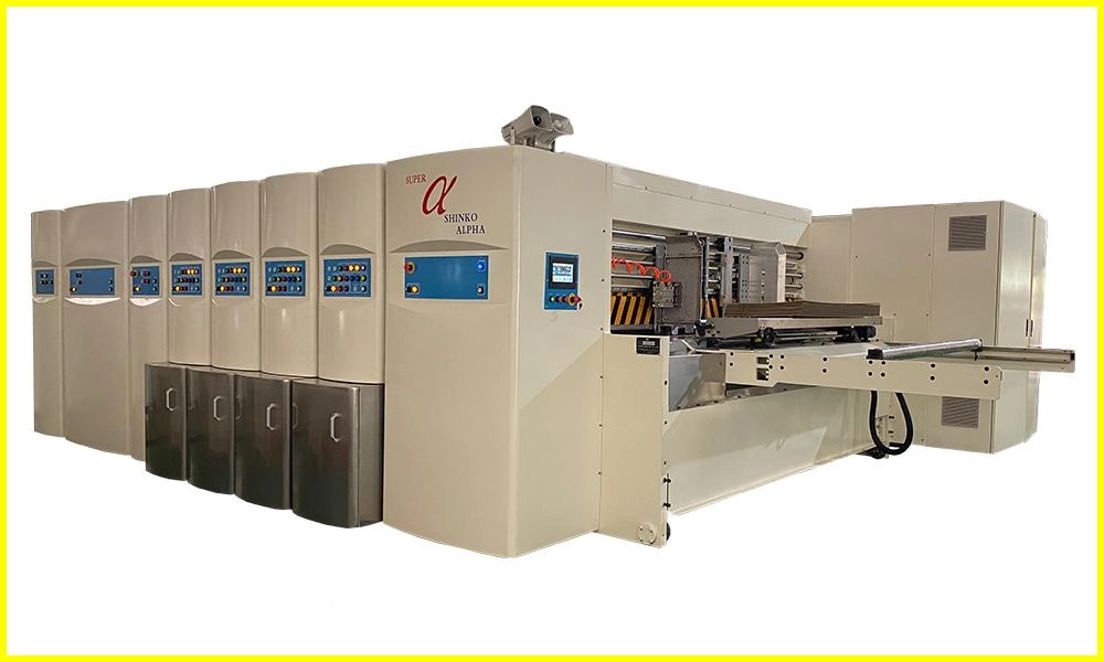 Sa Movable Type Full Servo Drive Flexo Printing Slotting Die Cutting Machine