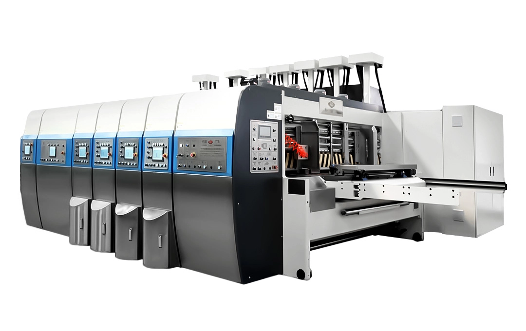 Computerized-Flexo-Top&Bottom-Printing-Slotting-Die-Cutting-Machine Computerized Flexo Top&Bottom Printing Slotting Die-Cutting Machine