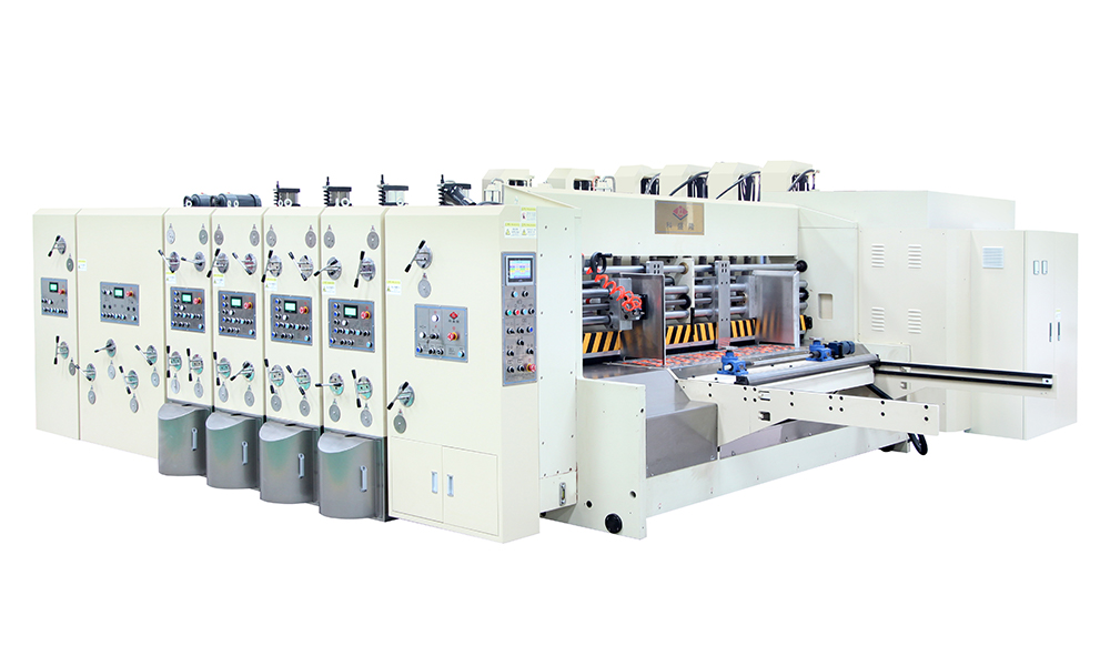 Computerzied Semi Auto Flexo Printing Slotting Die-Cutting Machine