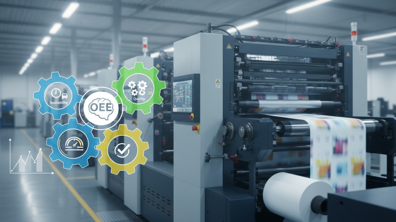 Overall Equipment Effectiveness (OEE) in Flexo