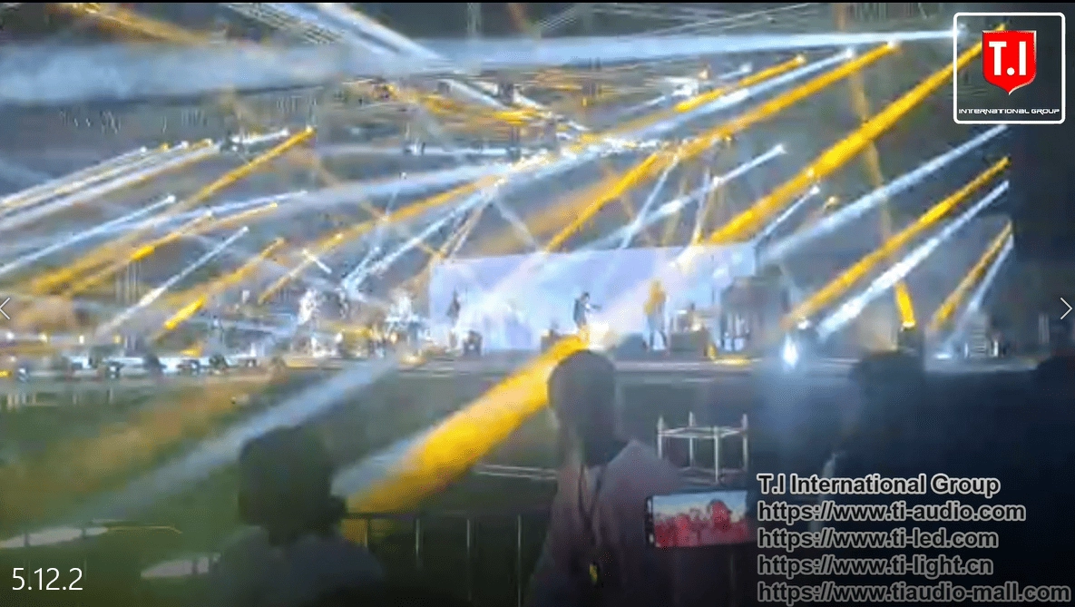 T.I sound system,lighting,stage truss and led in Congo Shows