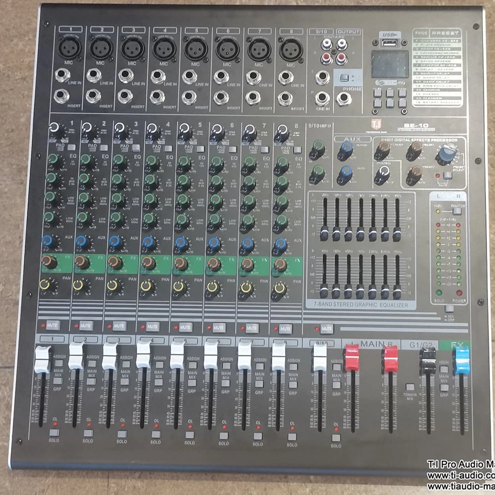 BE-10 Audio mixer