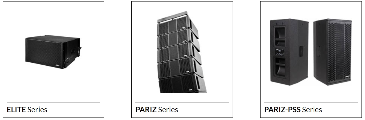 novacoustic de MAX Line Array Series manufacturer