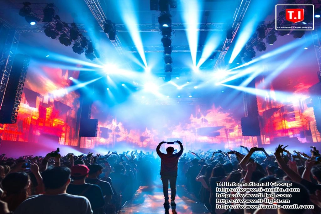 TI sound system+LED+Lighting show