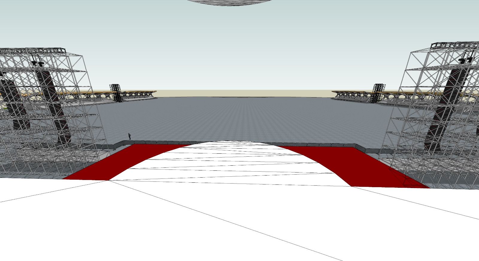 100,000 people stadium fully solution design in Ghana (23)