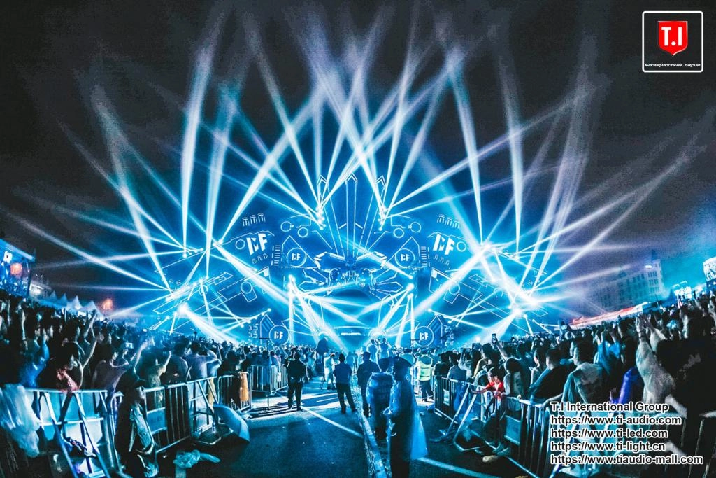 TI sound system+LED+Lighting show