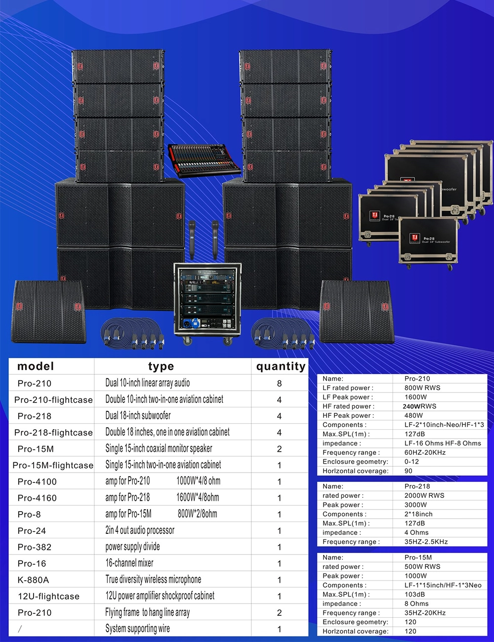 line array system