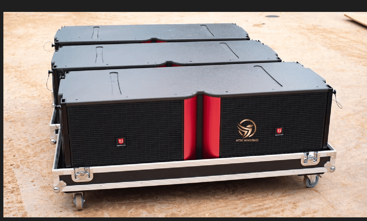 high-end line array sound system