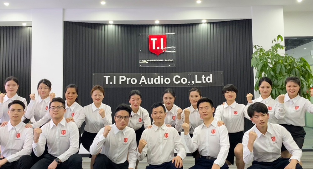 T.I team of professional sound speakers