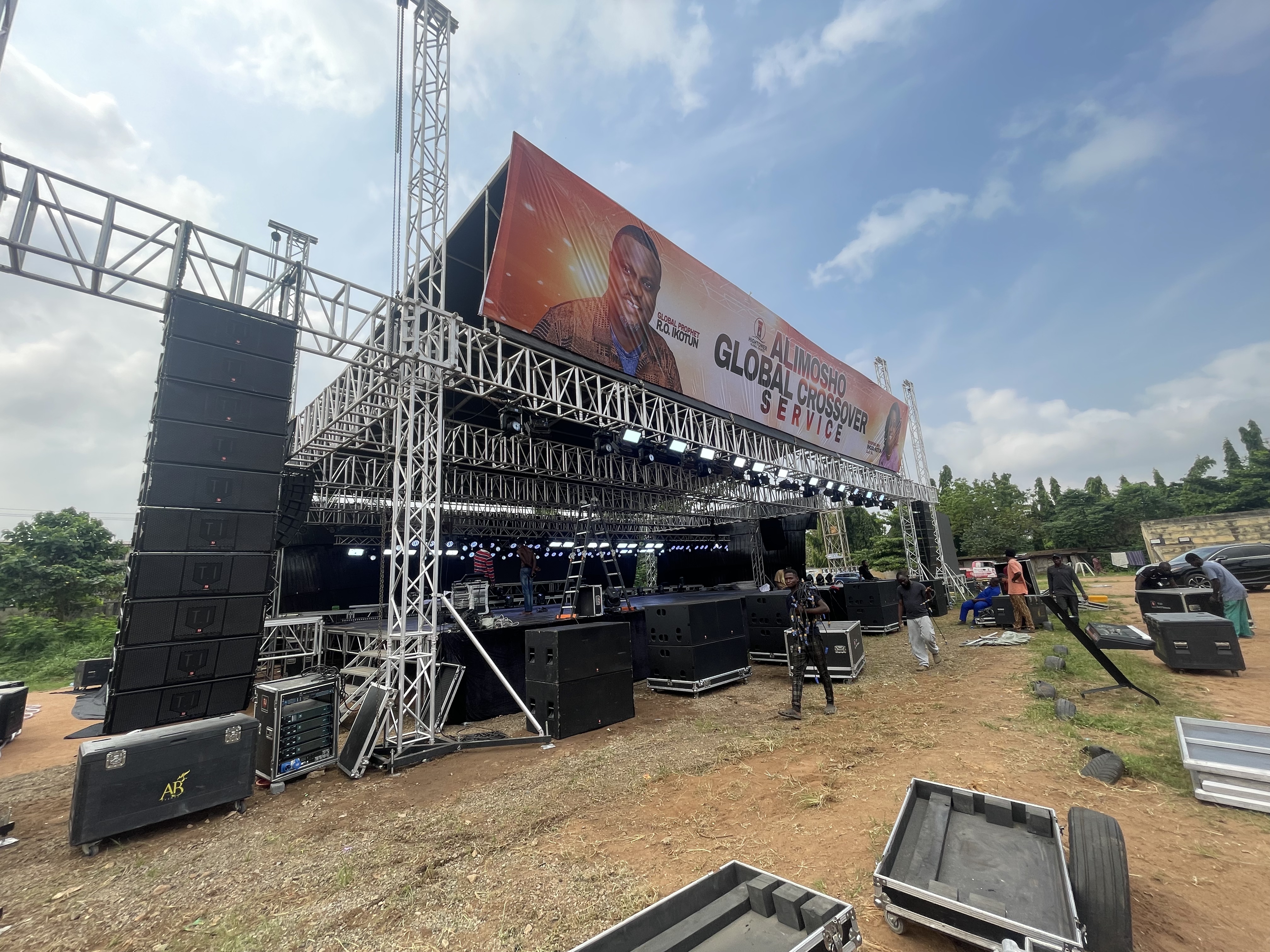 T.I Delivers Complete AV & Stage System for a 30,000-Audience 2026 New Year Church Event in Nigeria T.I Delivers Complete AV & Stage System for a 30,000-Audience 2026 New Year Church Event in Nigeria