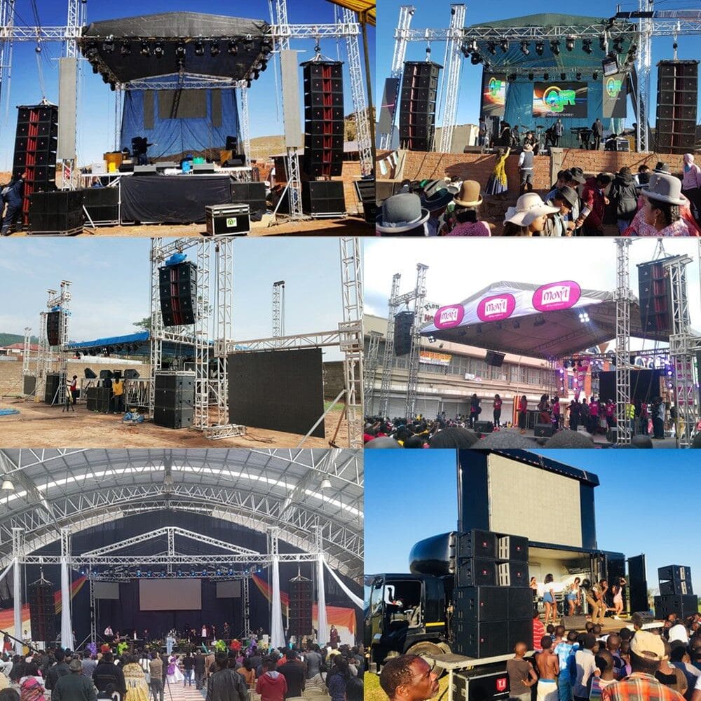 line array speaker system