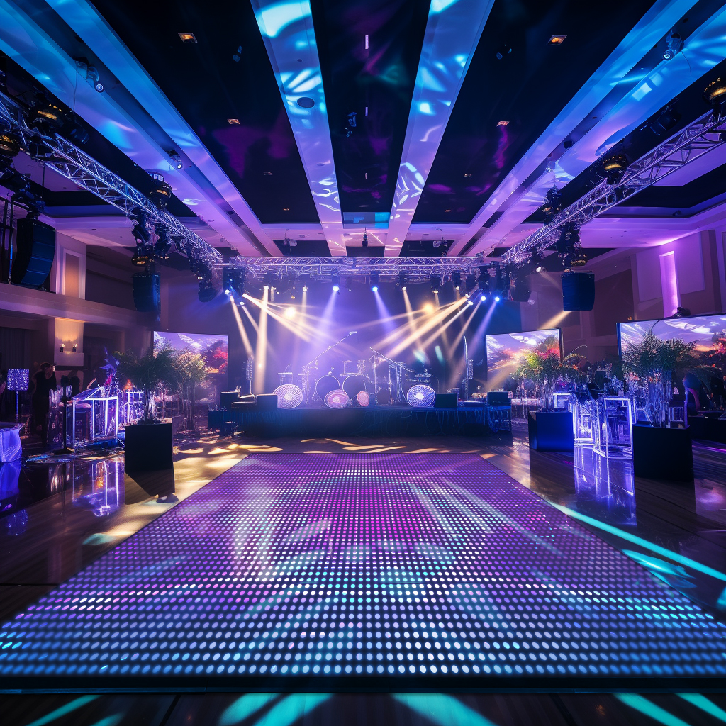 TI led dancing floor 4