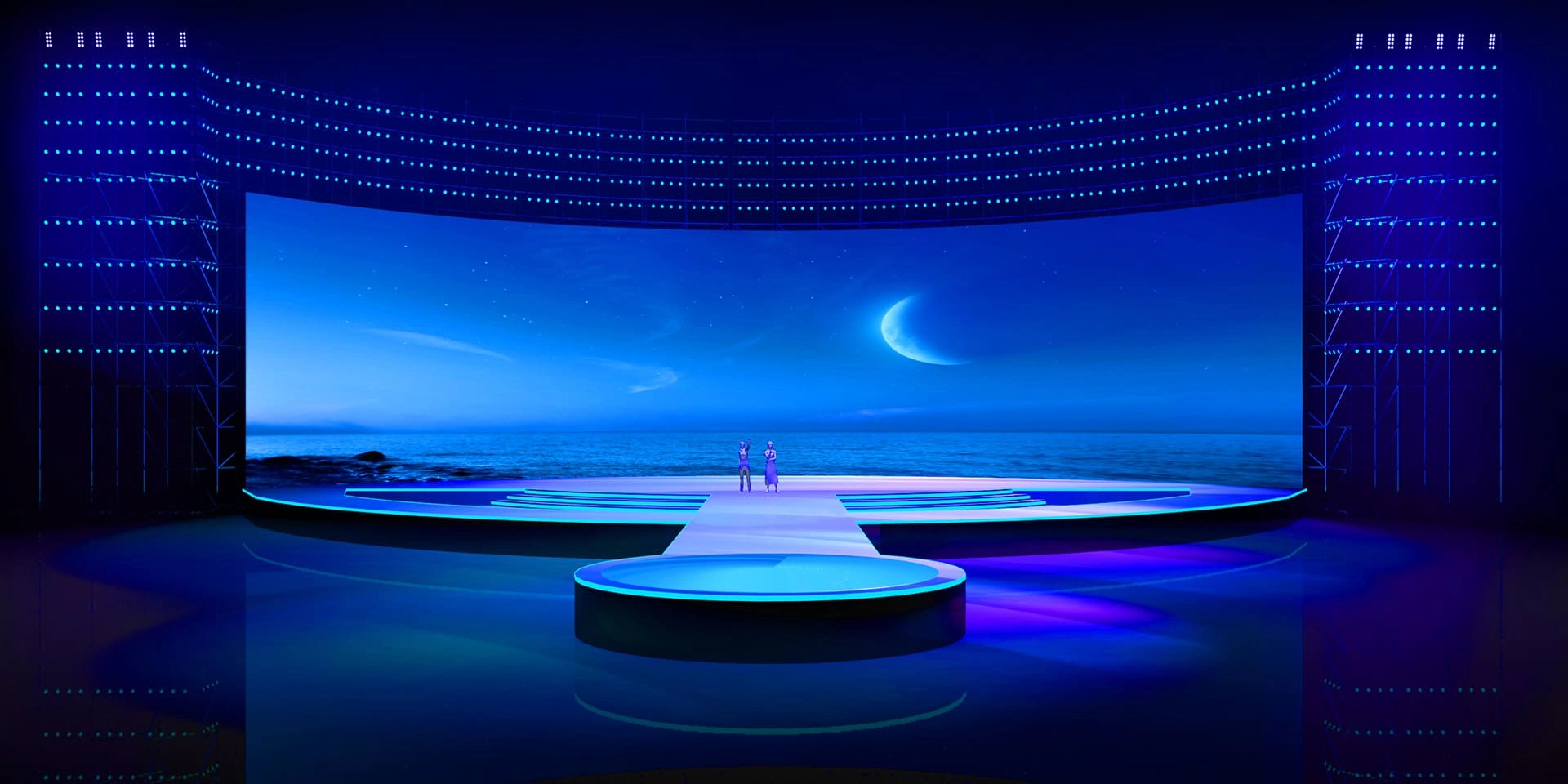 P3.91-Outdoor-stage-screen P3.91 Outdoor stage screen