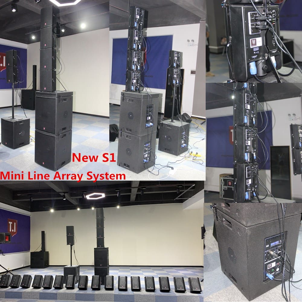 Sound Revolution Unleashed,Meet the T.I Pro Audio S1 Mini Line Array That Fits Anywhere & Blows Everyone Away