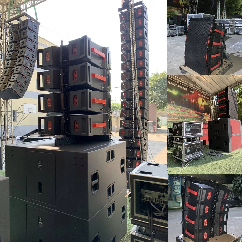 MAX12  T.I Pro Audio waterproof mini passive sound system single 12 inch two way line array speakers for church.