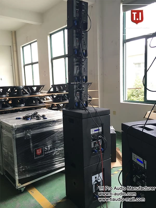 S1-line-array-system-in-production S1 line array system in production
