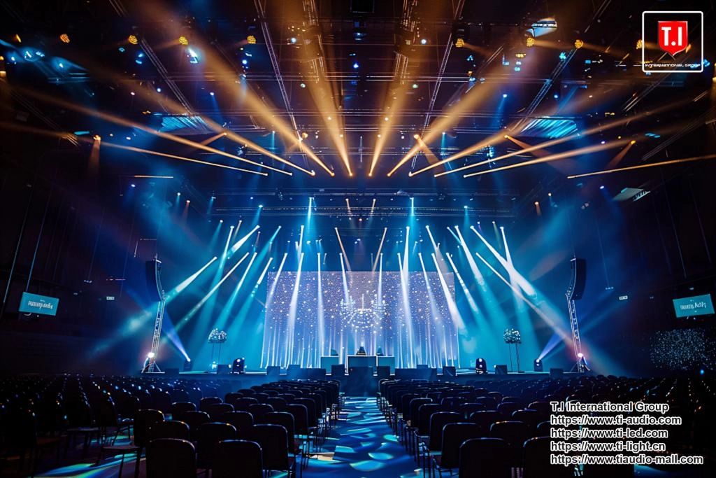 TI sound system+LED+Lighting show