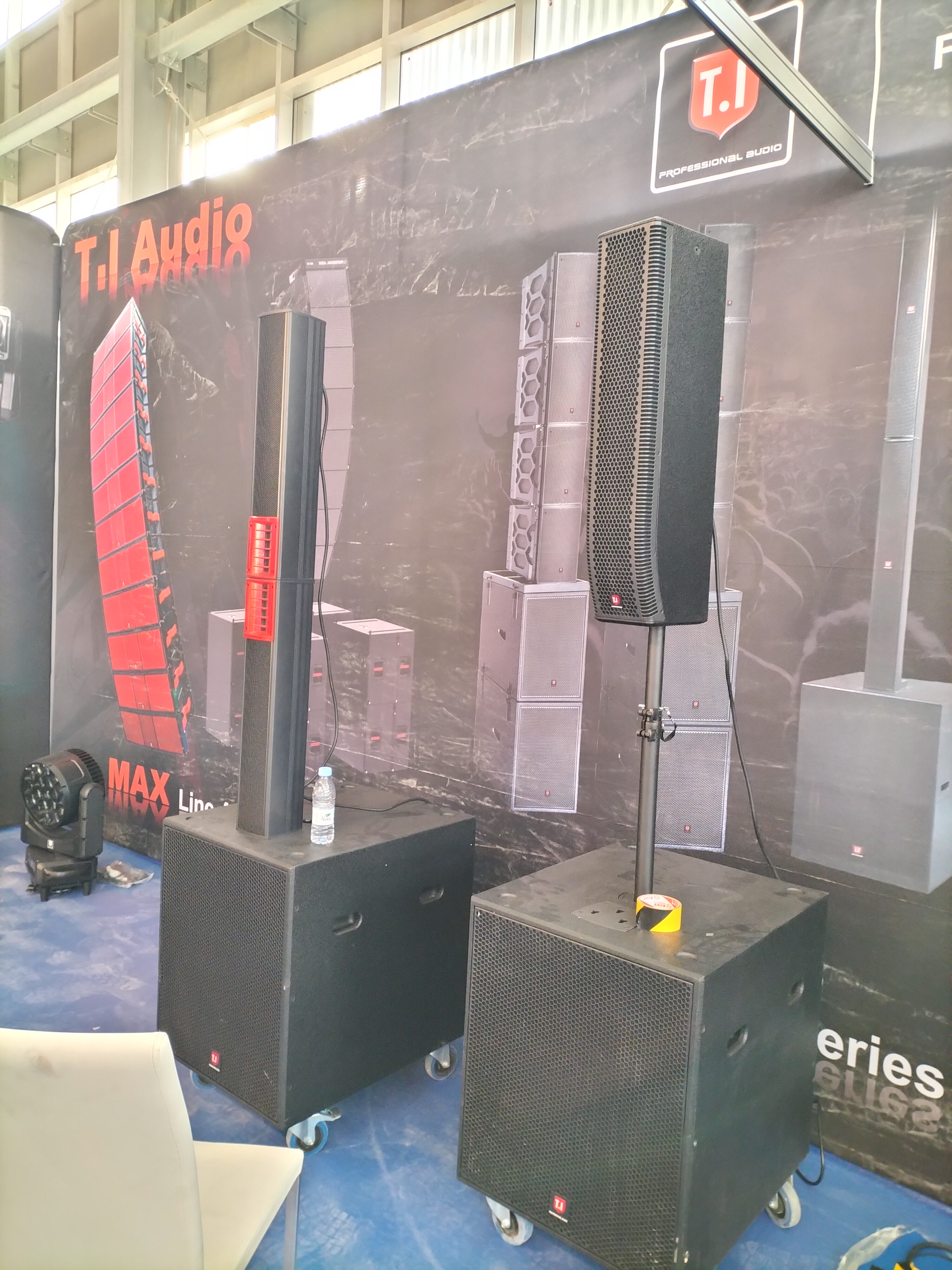 See you tomorrow in T.I Booth in Riyadh Saudi Arabia *See you tomorrow in T.I Booth in Riyadh Saudi Arabia.Our booth:1A10.*
*We will demo our sound system,lighting,stage truss and led screen in this expo.