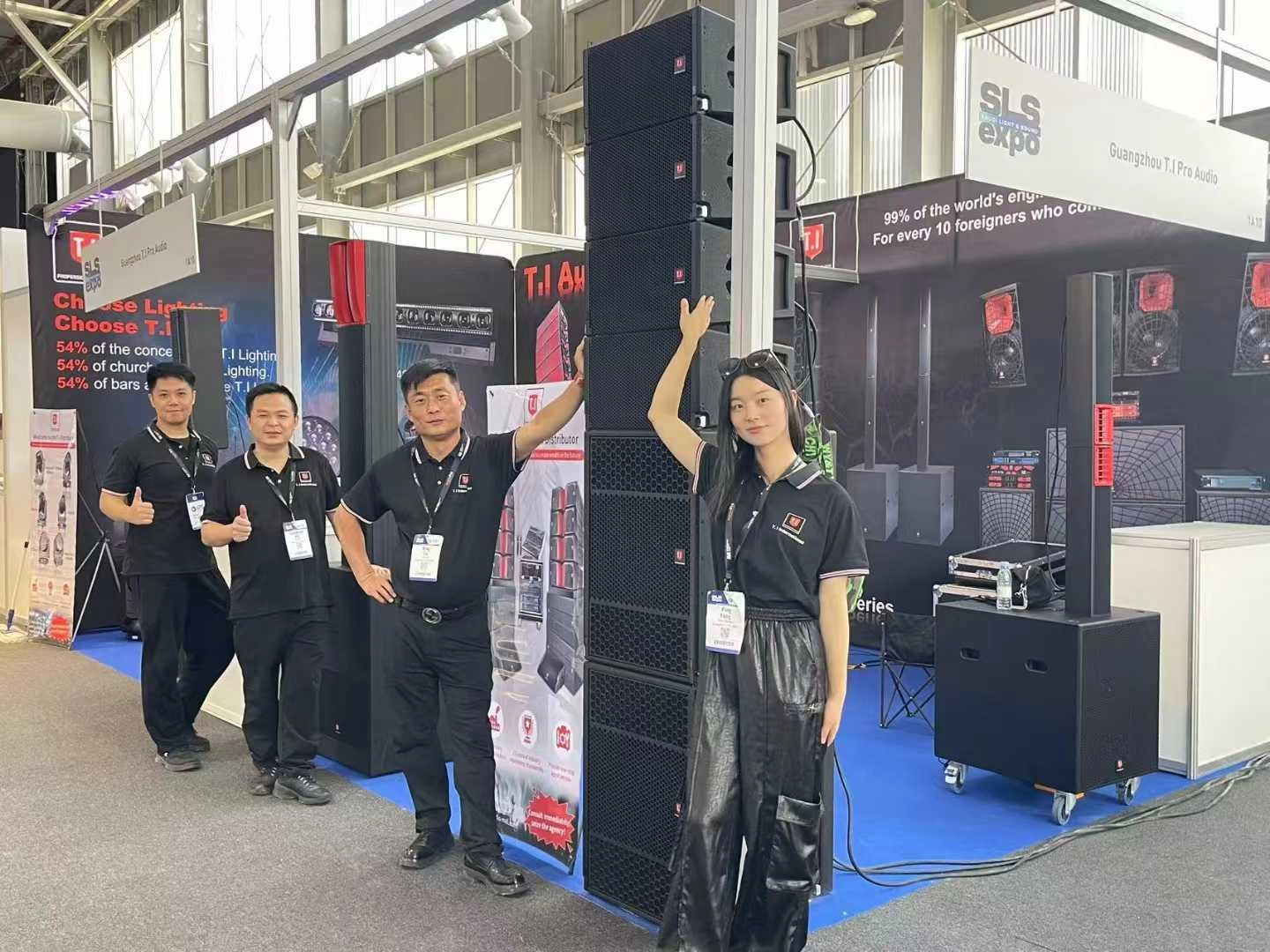 *See you tomorrow in T.I Booth in Riyadh Saudi Arabia.Our booth:1A10.* 

*We will demo our sound system,lighting,stage truss and led screen in this expo.