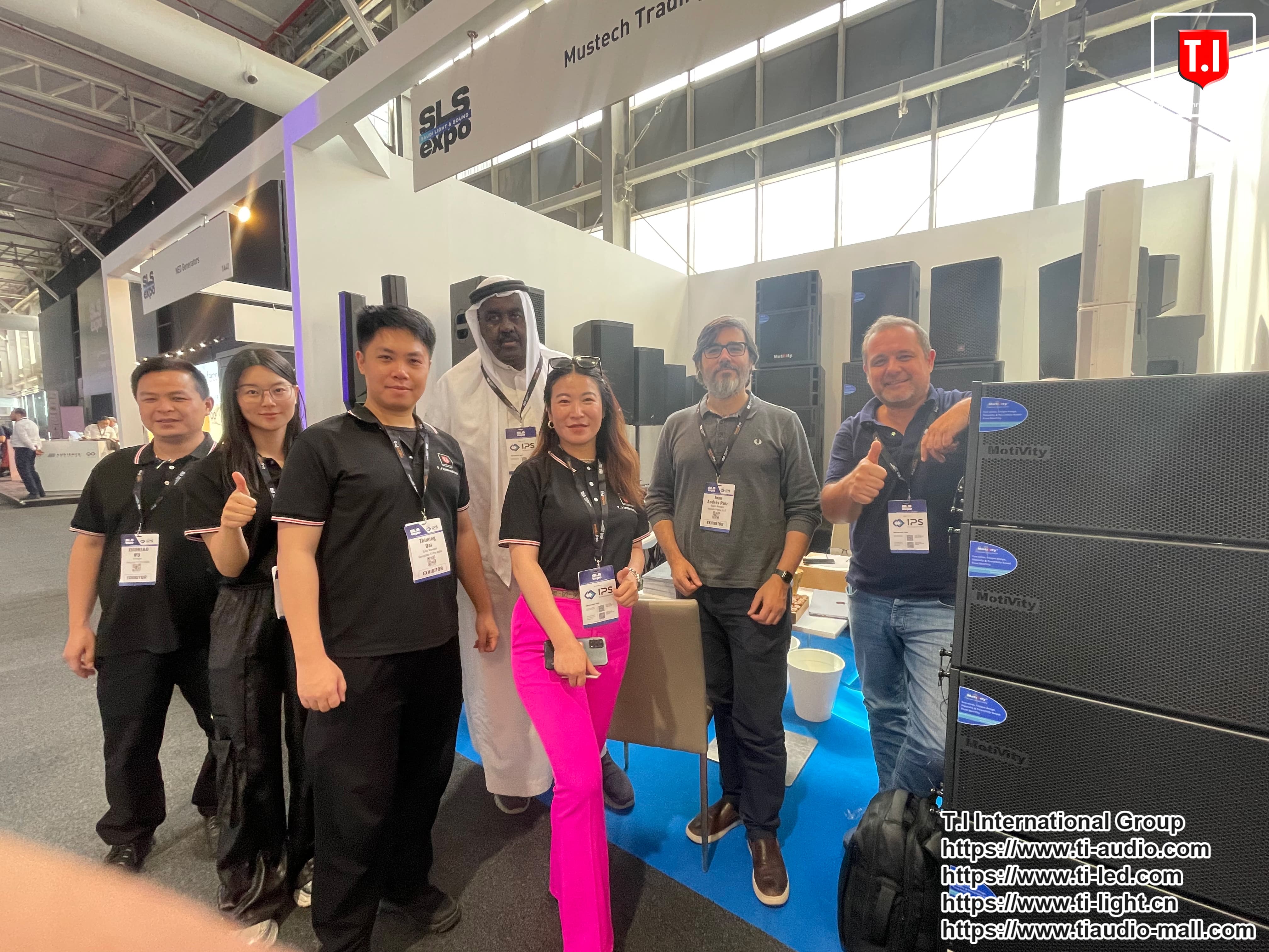 See you tomorrow in T.I Booth in Riyadh Saudi Arabia *See you tomorrow in T.I Booth in Riyadh Saudi Arabia.Our booth:1A10.*
*We will demo our sound system,lighting,stage truss and led screen in this expo.
