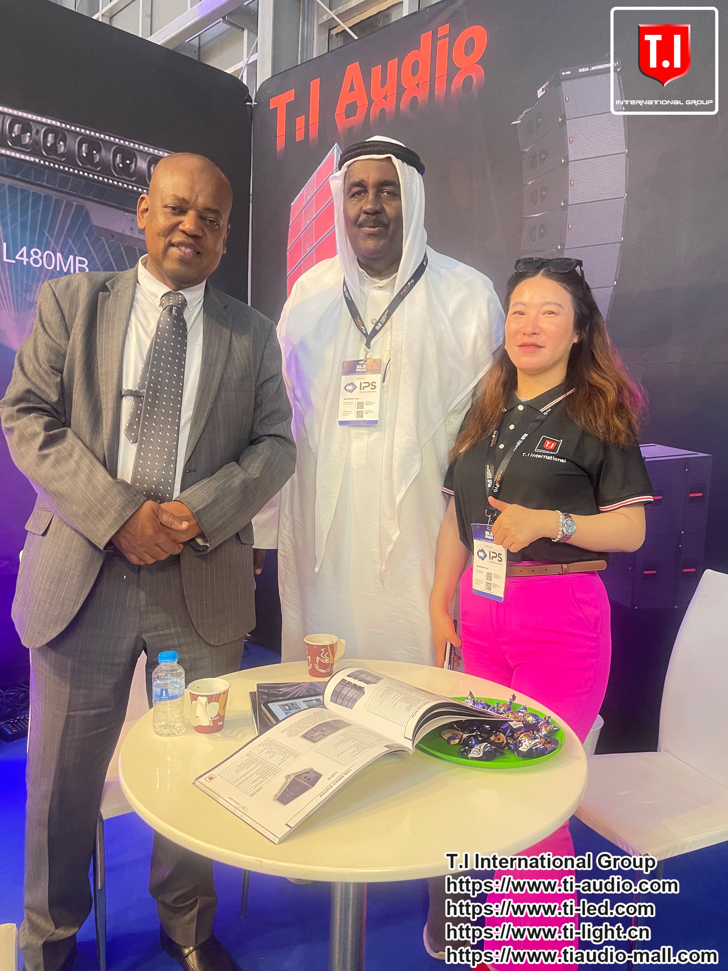 See you tomorrow in T.I Booth in Riyadh Saudi Arabia *See you tomorrow in T.I Booth in Riyadh Saudi Arabia.Our booth:1A10.*
*We will demo our sound system,lighting,stage truss and led screen in this expo.