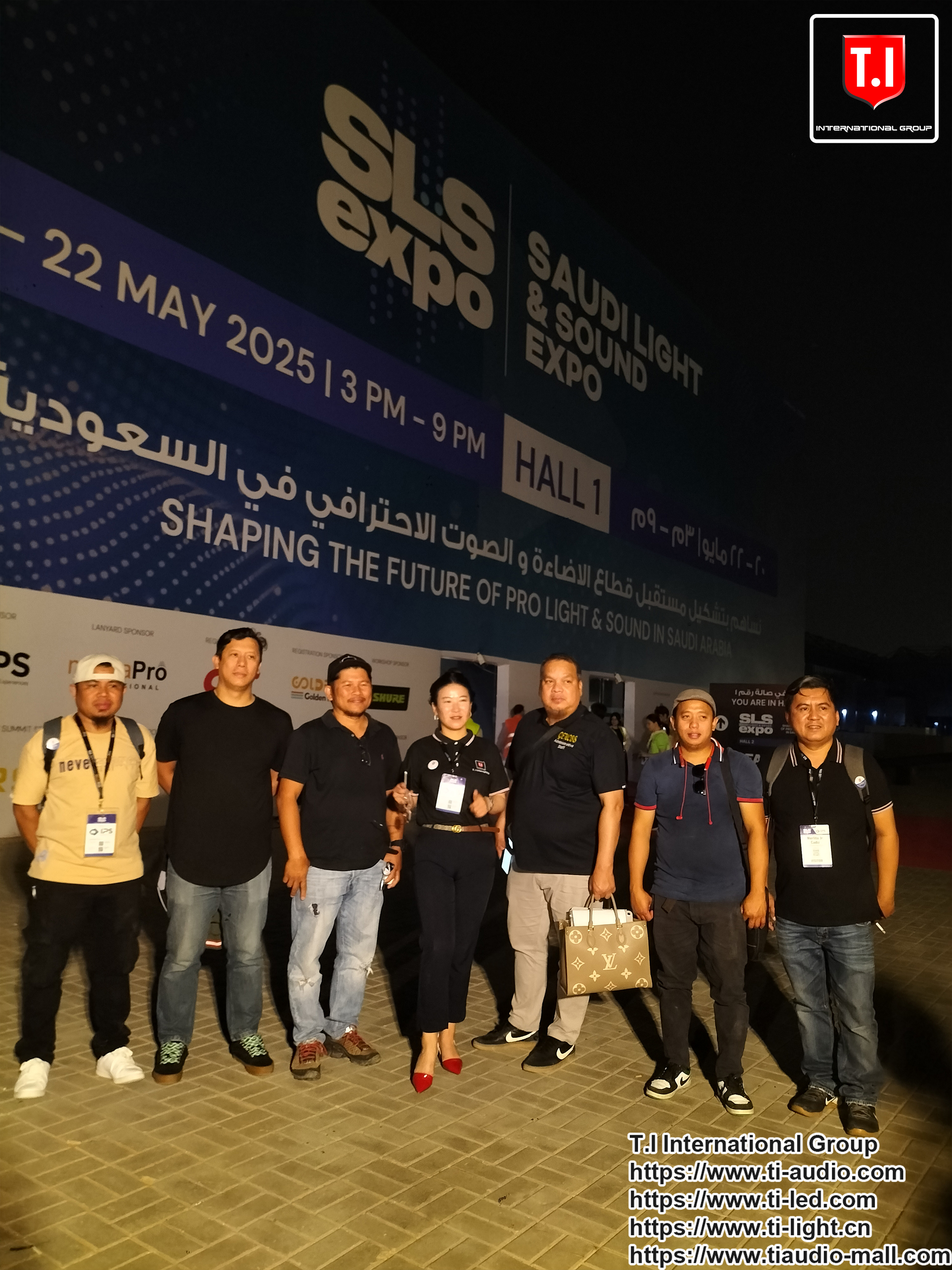 The exhibition has come to a successful end. Let's meet again in Saudi Arabia next time...... Very nice meeting you in SLS Expo Riyadh Saudi Arabia as a Chinese leading manufacture brand for LED Screen,
pro audio and lighting..🌹🌹